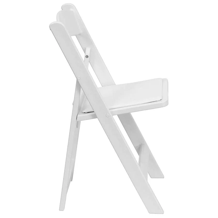 White Resin Chair Rentals 5